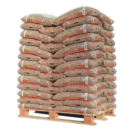 Pellets Moulin Bois Energie (Auvernia) – Palet 975 kg (65 sacos)