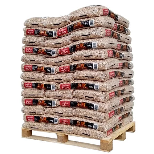 Pellets Natural Energy – Palet 1050 kg (70 sacos)
