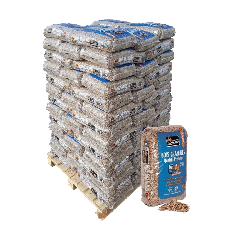 Pellets Crépito® Premium – Palet 1080 kg (72 sacos)