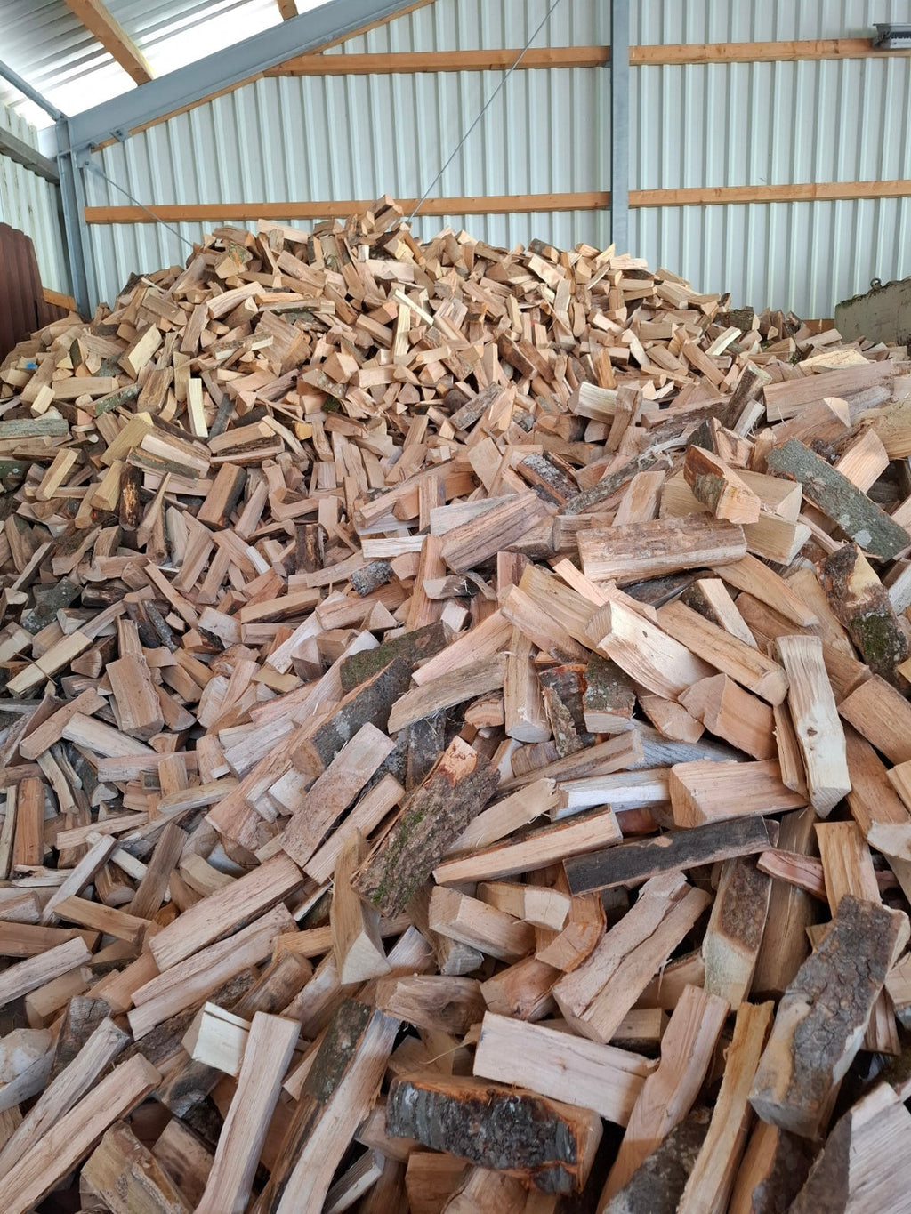 Leña secada en horno a granel – 1 m³