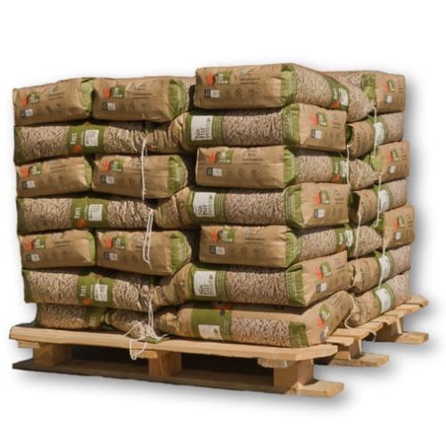Palet 40 Sacos — Pellets Premium de Alta Eficiencia