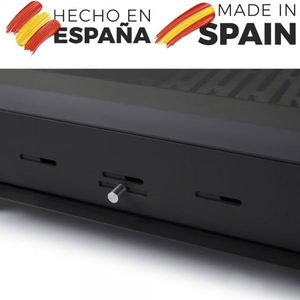 Estufa de leña grande modelo G 14.3 Kw | Chimenea moderna de leña con puerta cristal&nbsp;
