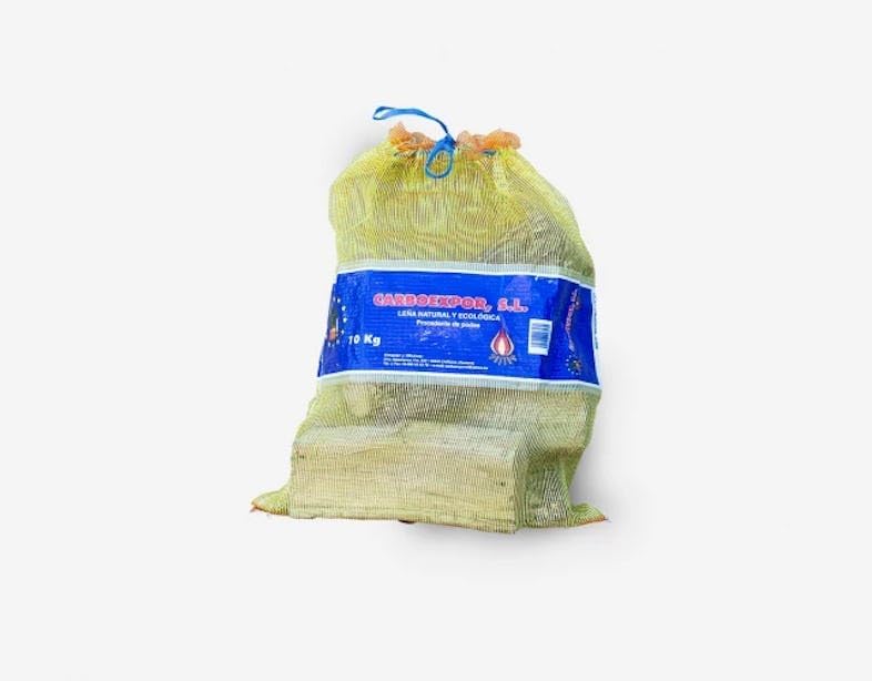 Palet de 84 Sacos de leña de Roble de 10 Kilos - 840 Kilos