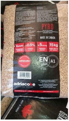 Pellet PYRO 15 kg. 30 bolsas.