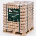 Troncos comprimidos de madera blanda – palet 960 kg