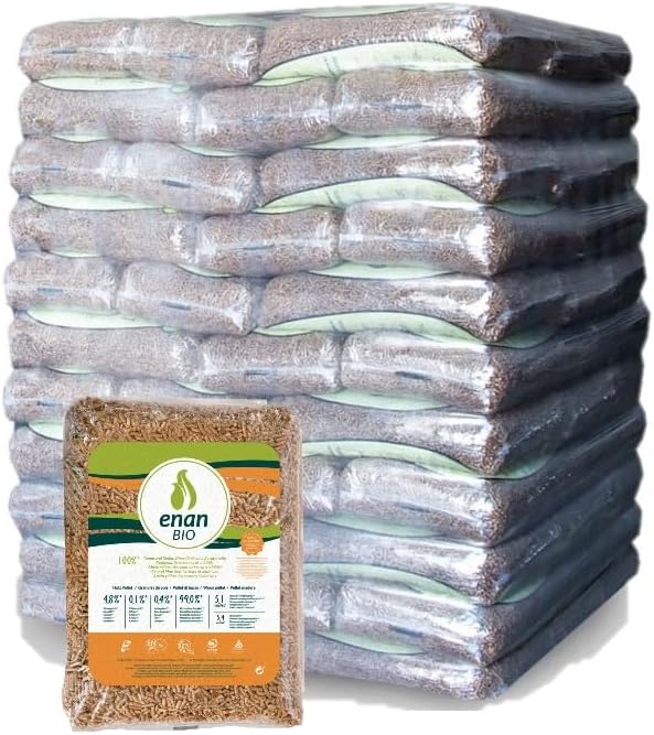 Palet de 70 Sacos de Pellets de 15 Kilos EN Plus A1 (1050kg)