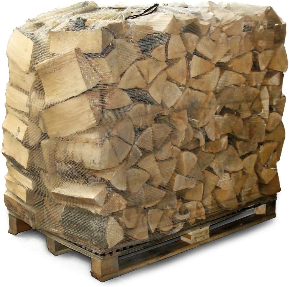 Leña para chimenea, chimenea, barbacoa, estufa, ahumador, madera de abedul, seca, lista para horno