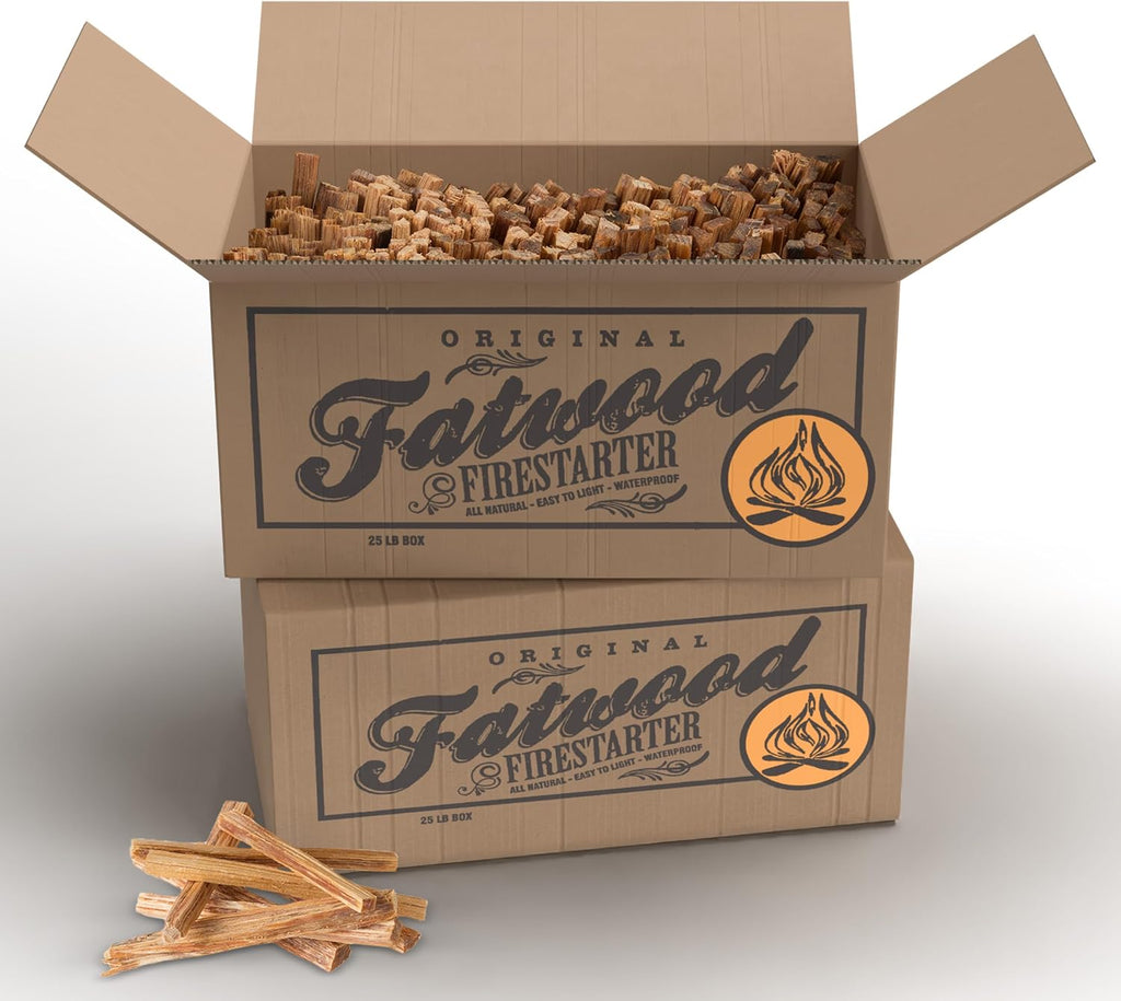 Leña, paquete de 2 Unidades, para Interiores o Exteriores, 100% Natural, para fogatas, Chimenea, Estufa de leña o Parrilla de Barbacoa.