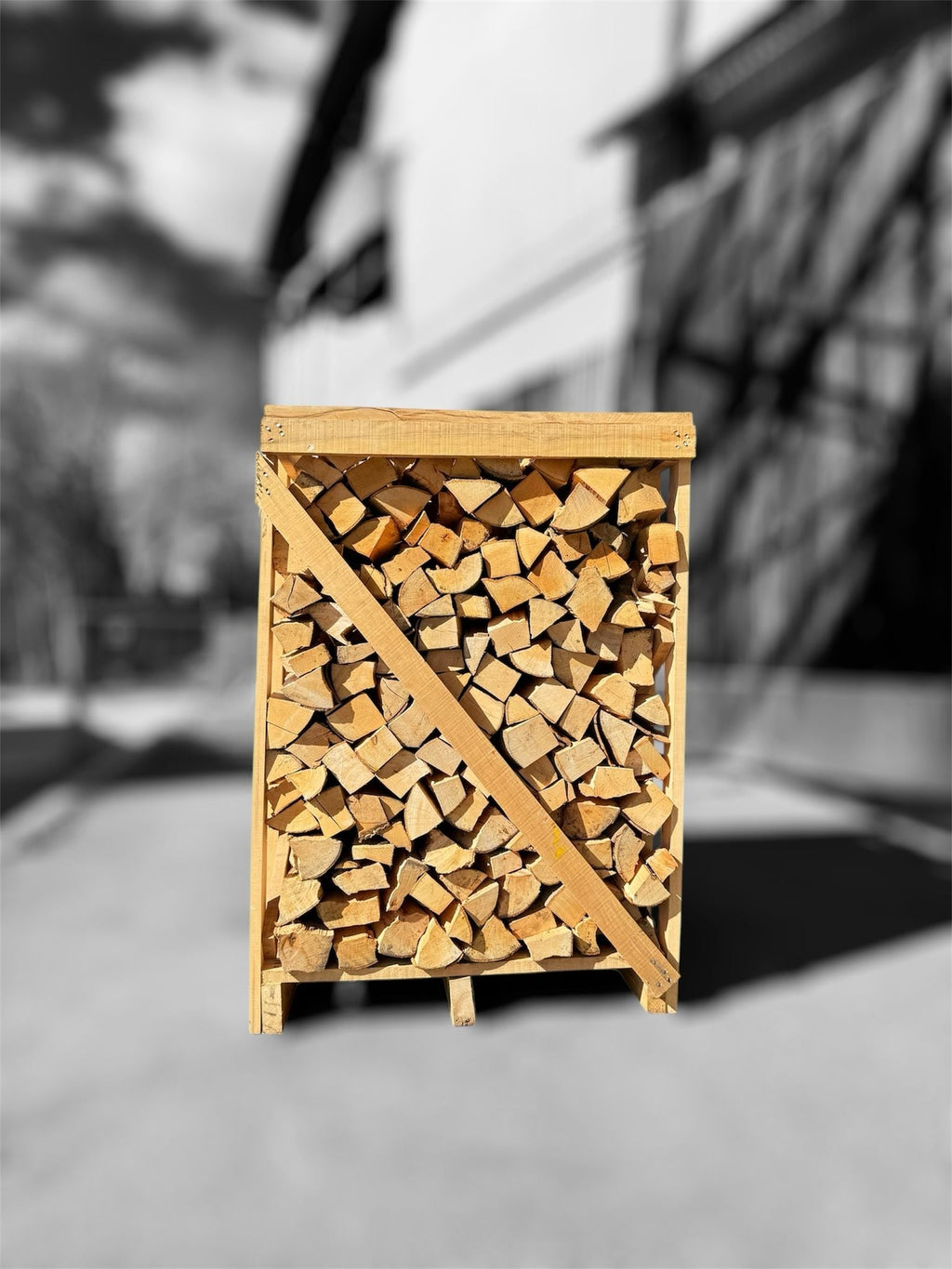 Leña de haya secada en horno – 1 m³ (25 o 33 cm)