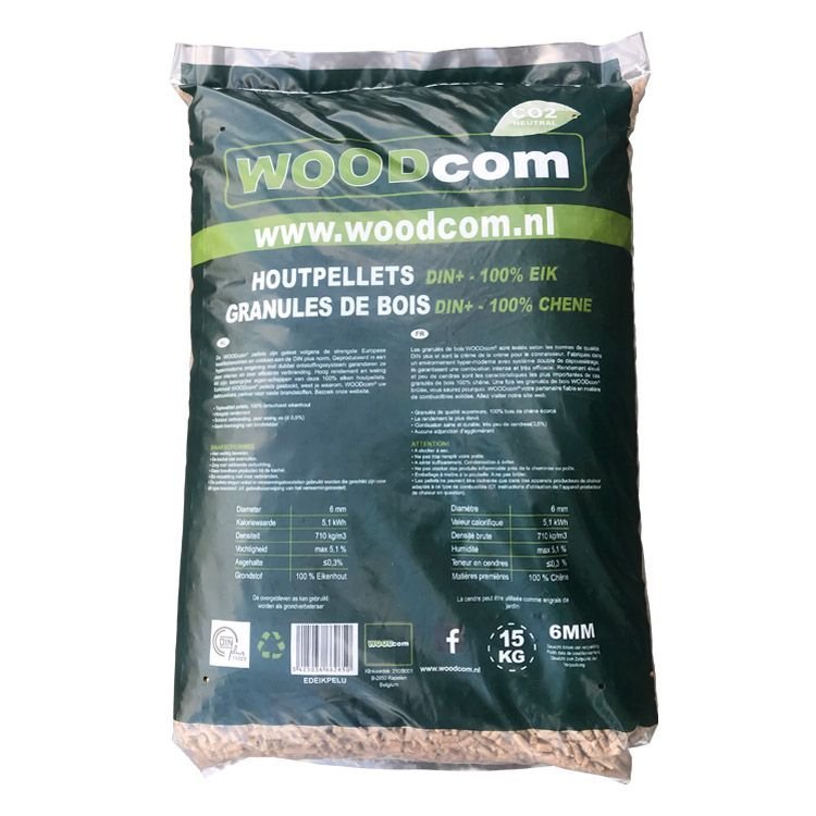 Pellets 100% Roble palet