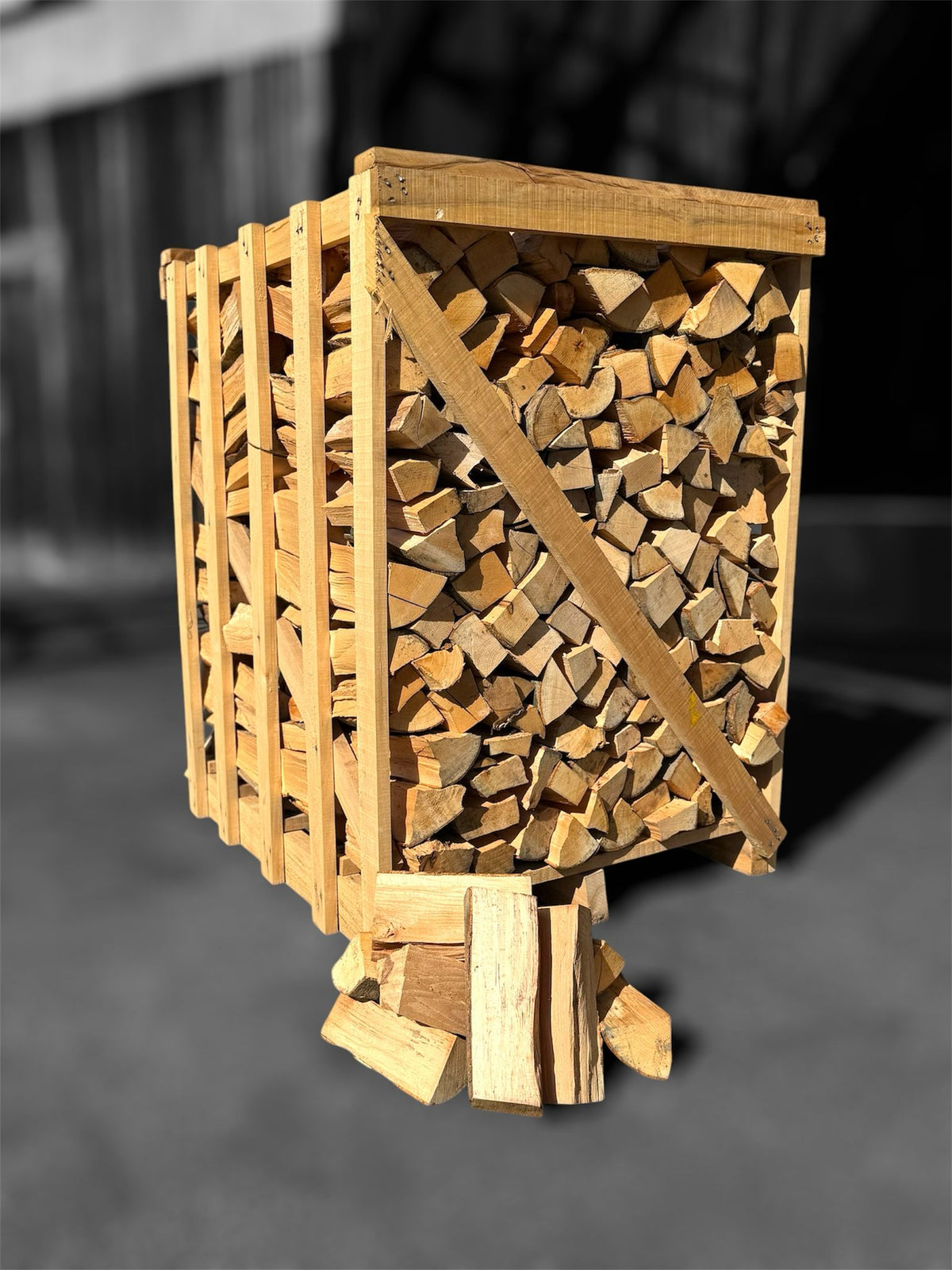 Leña de haya secada en horno – 1 m³ (25 o 33 cm)