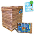 Palet de leños densificados Woodstock – 104 packs