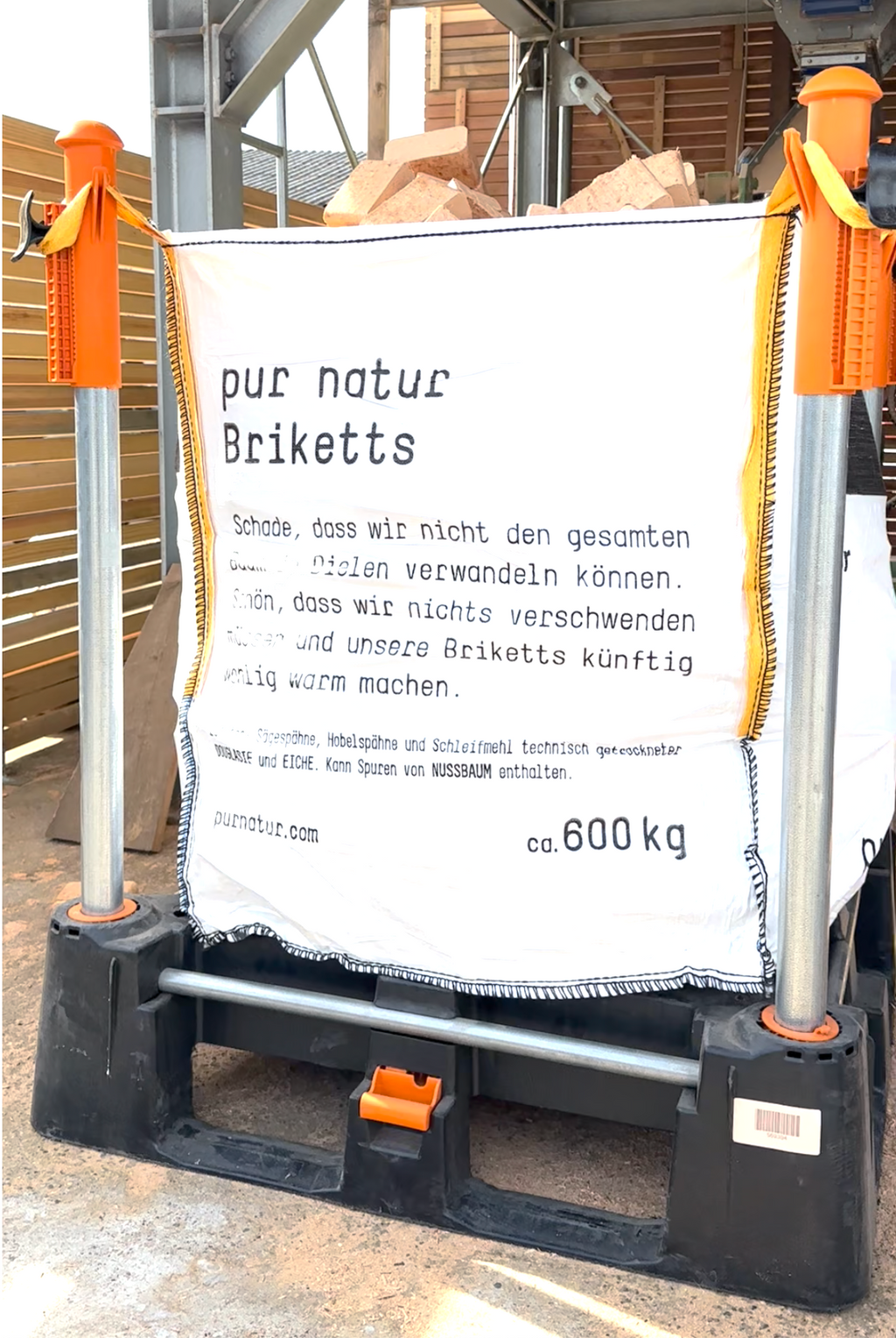 Briquetas RUF – Big Bag 600 kg