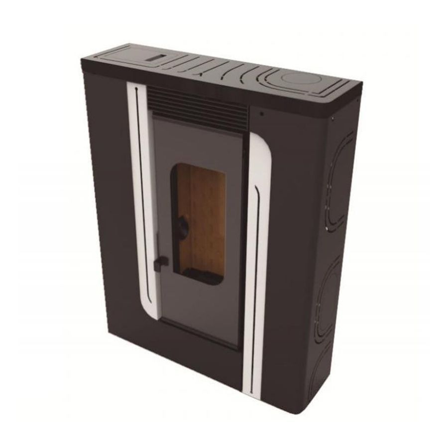 Estufa de pellets FM BP-400 K pasillera – Aire frontal 12 kW