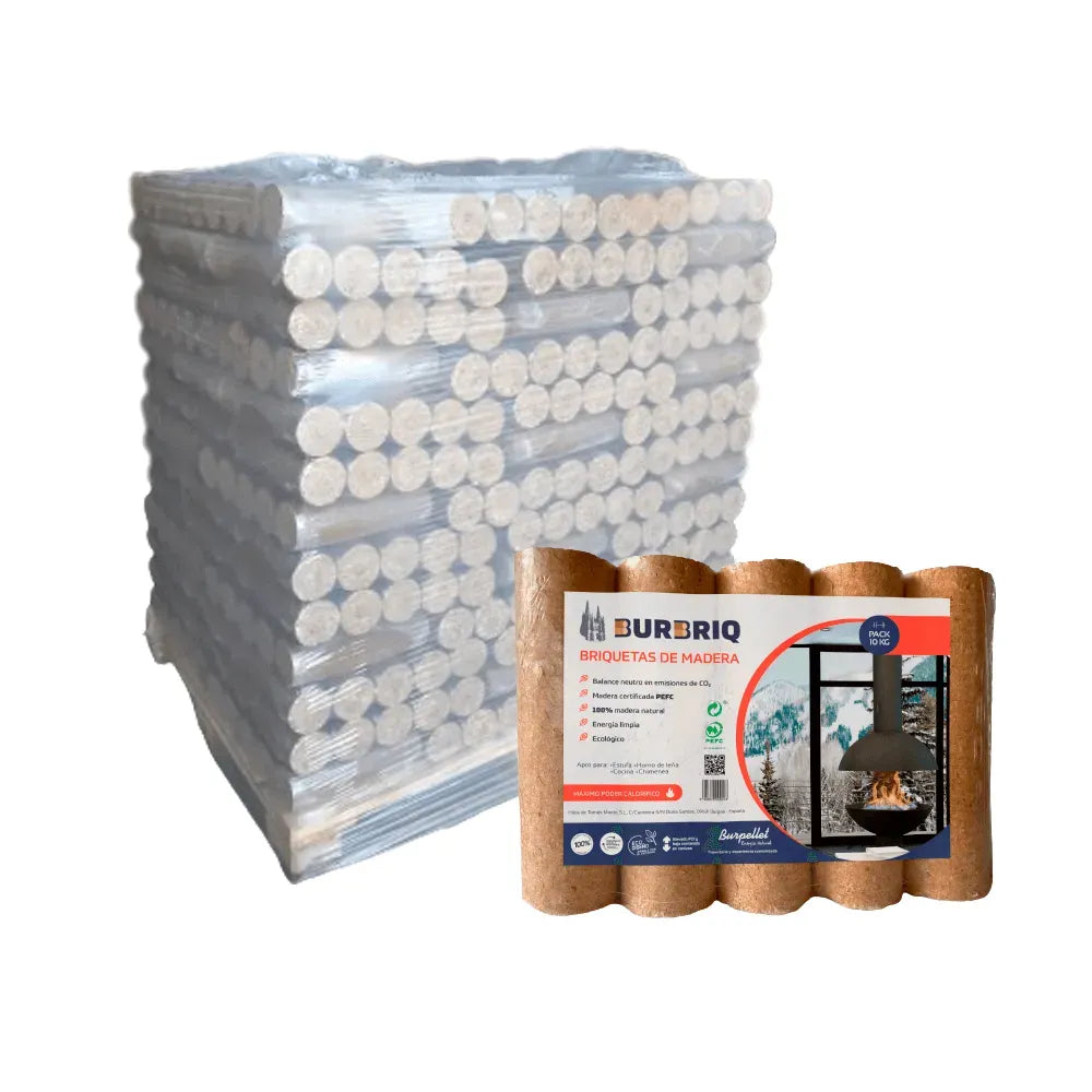 briquetas burbriq 104 paquetes
