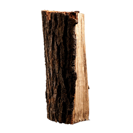 Madera de roble en bloque