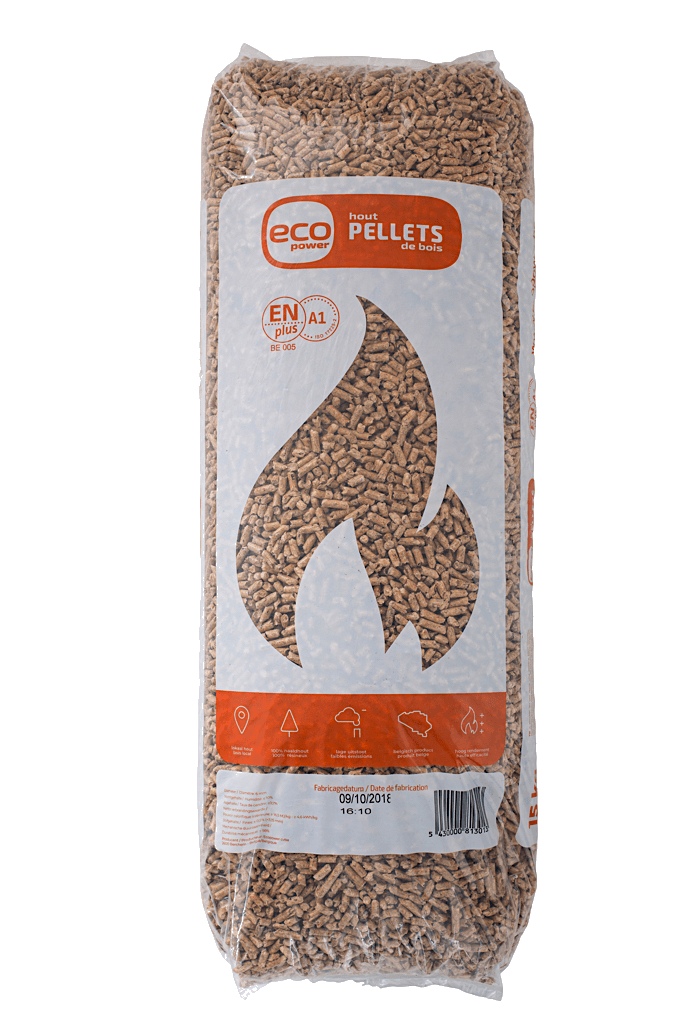 Pellets EcoPower Premium – Palé de 78 sacos de 15 kg