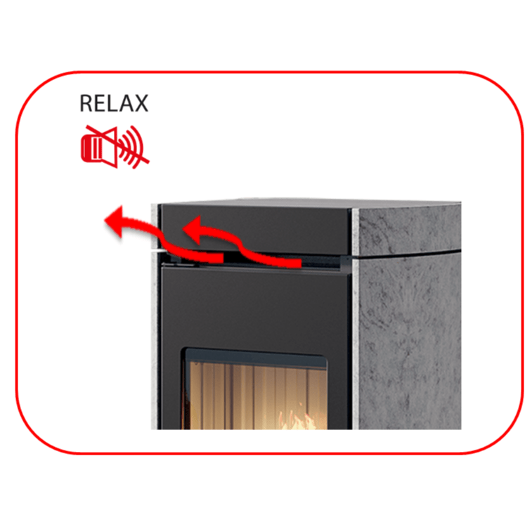 Estufa de pellets canalizable Edilkamin Lena Plus