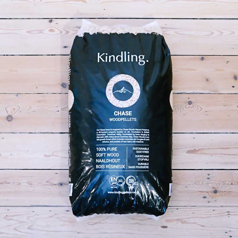 Palé de pellets Kindling Chase – 72 sacos de 15 kg