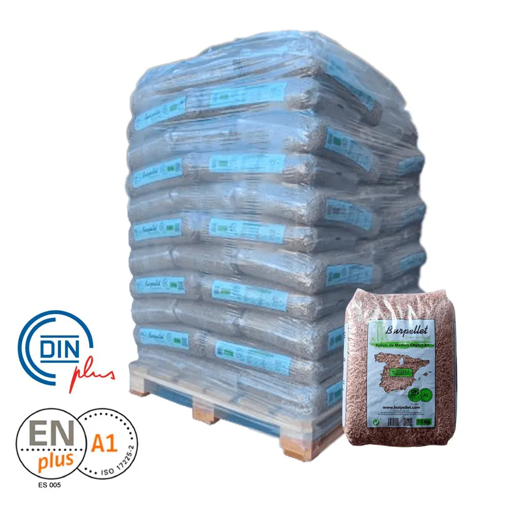 Palet Burpellet de 72 sacos de 15 kg