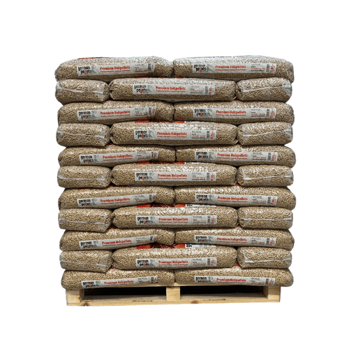 Dos palés de pellets alemanes ENplus A1