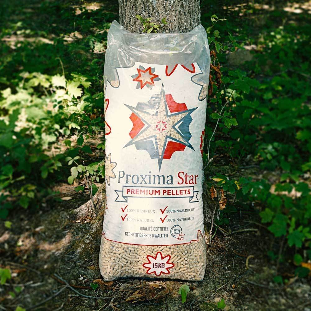 Palé de pellets Proxima Star – 66 sacos de 15 kg
