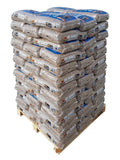 Palé de pellets Woodstock Premium con sacos de 15 kg
